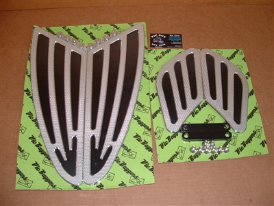 Victory Cross Country & Vision Floorboard Inserts - Front & Rear Set